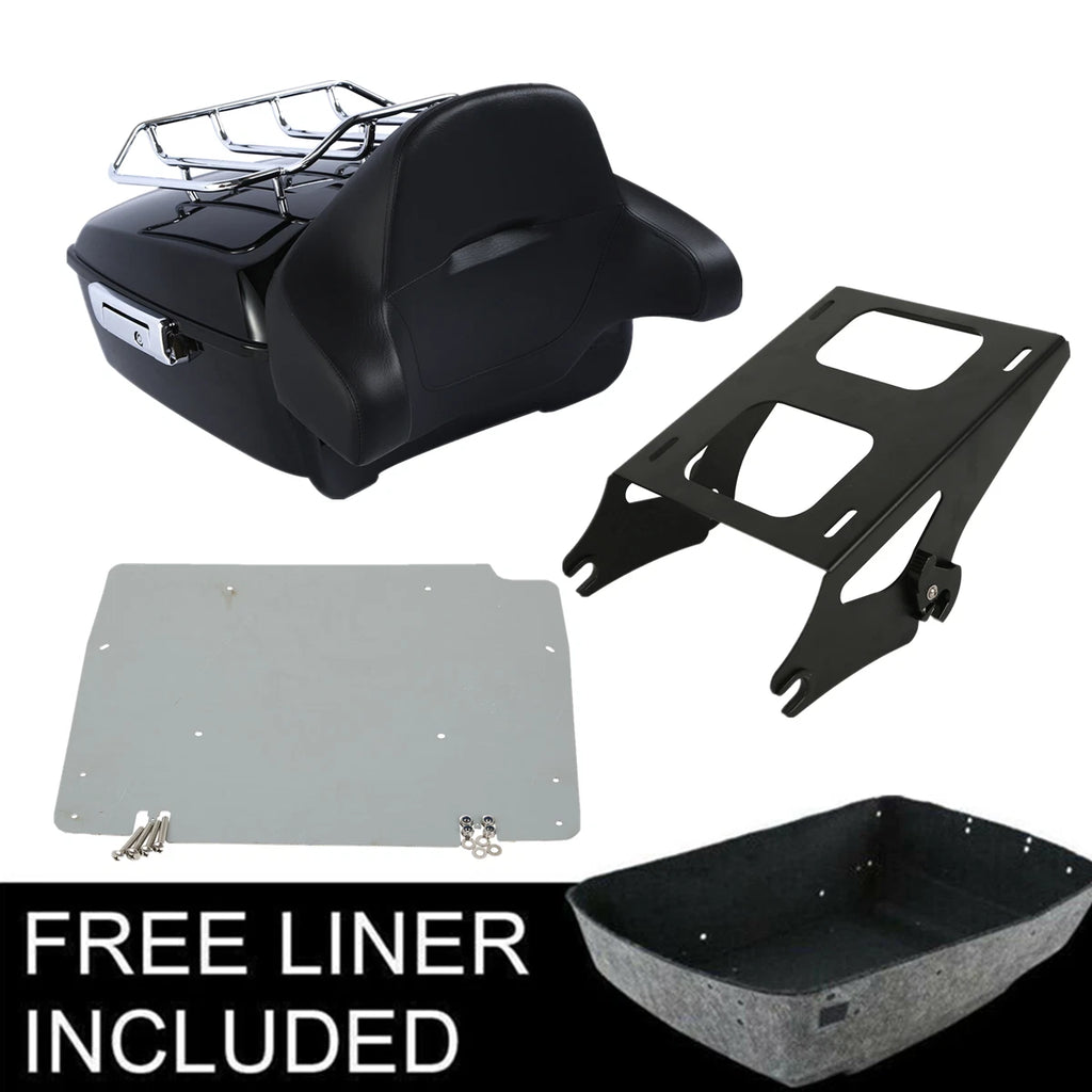Trunk Backrest Rack Mount for Harley Street Glide (2014–2025)