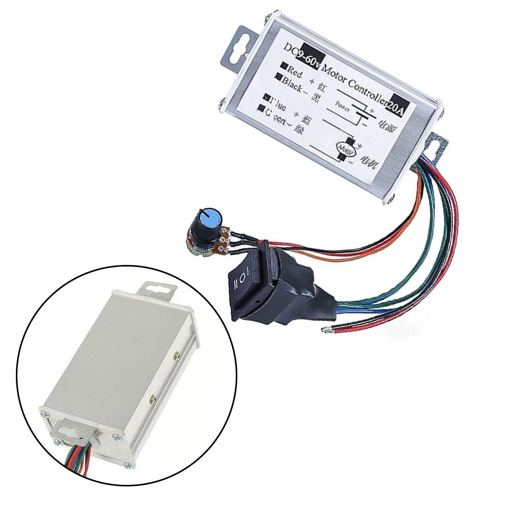 Customizable DC Motor Controller for DIY Projects (2023–2023)