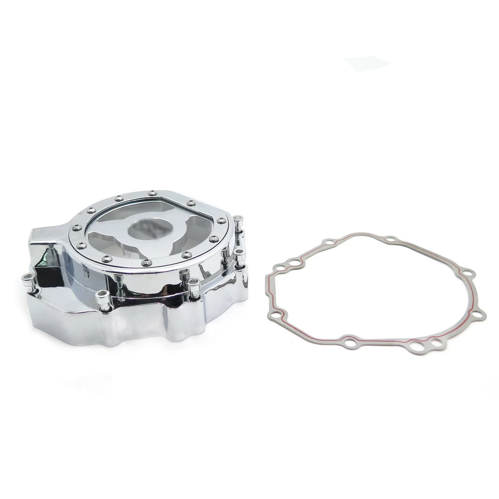 Engine Stator Cover for Suzuki GSXR 1000 (2005–2008) Chrome with Gasket