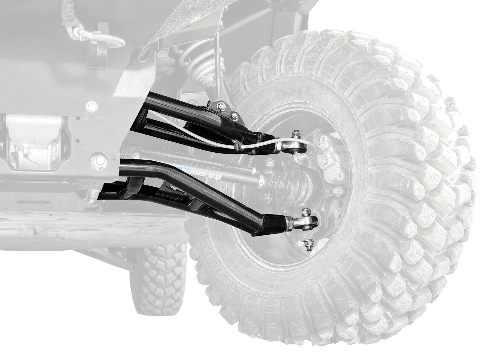 SuperATV Atlas Pro 2" Forward Offset A-Arms for Ranger XP 1000 (2023+)