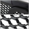 Front Bumper Grill for Ram 1500 (2013–2017) - Black Rebel Style ABS