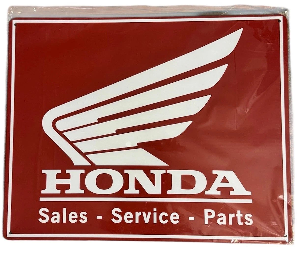 Tin Sign for Honda Motorcycles (Vintage Retro Style)