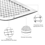 Stainless Chrome Mesh Grille Insert for Chevy Impala (2014-2020)