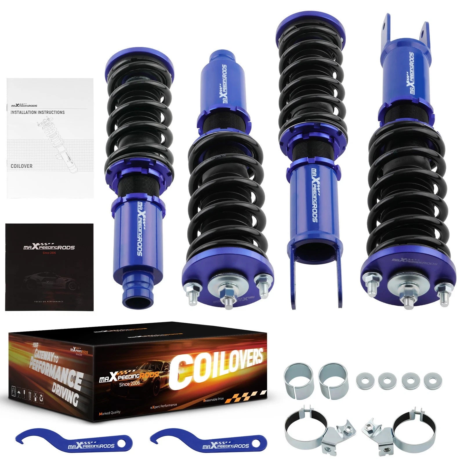 Coilover Shock Kit for Honda Civic (1992–2000) & Acura Integra (1994–2001)