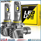 9005 HB3 LED Headlight Bulb Kit for High Beam (200W, 50000LM, 6500K)