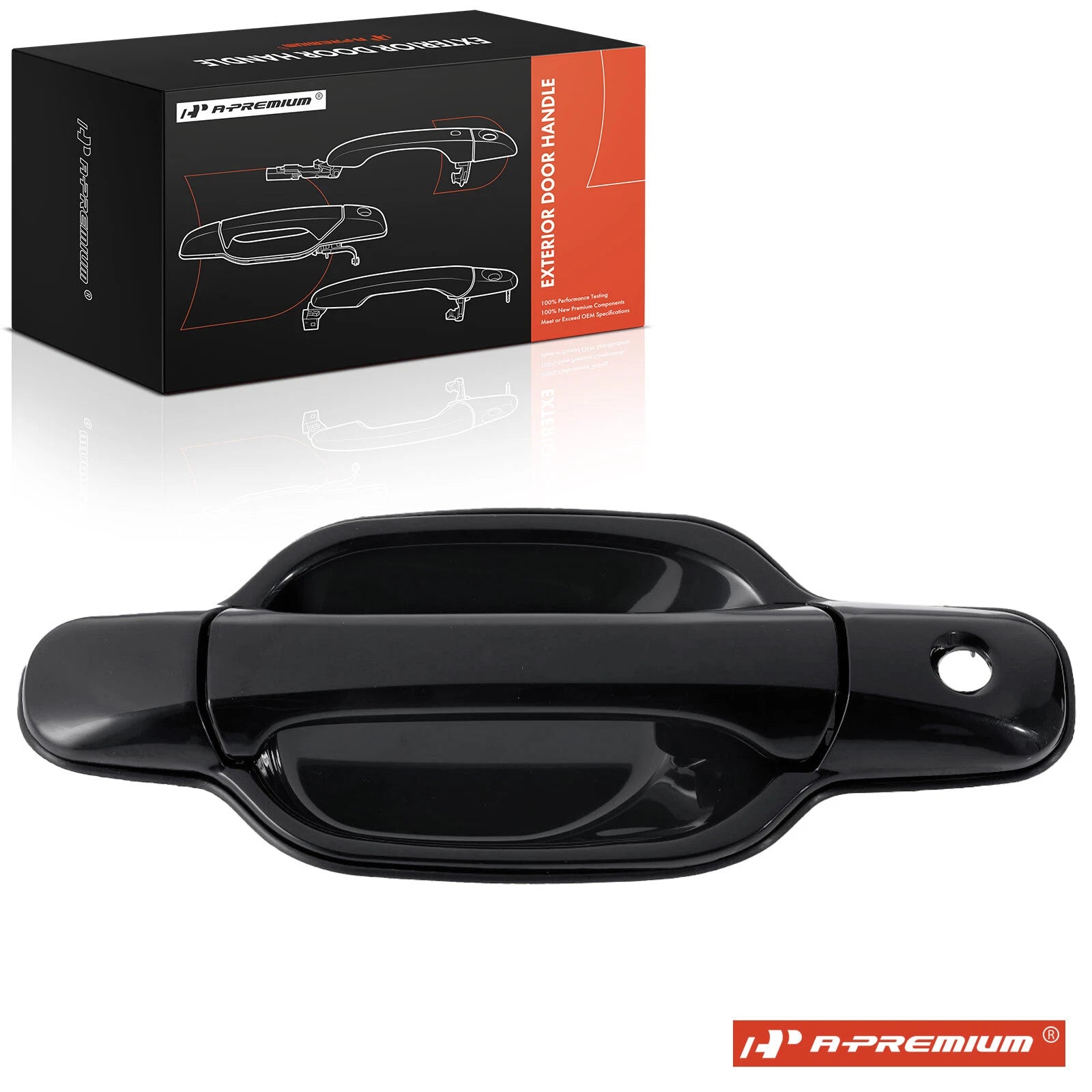 Rear Driver Exterior Door Handle for Chevy Colorado, GMC Canyon (2004–2012)