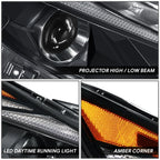 LED DRL Projector Headlight Assembly for Elantra (2021–2022)