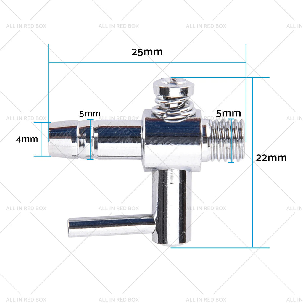 Air Flow Distributor Controller Valves for Aquarium Fish Tank (4mm)