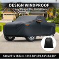 Waterproof Car Cover for Ford Ranger  with Driver Door Zipper