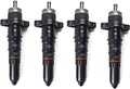 Set of 4 Fuel Injectors for Cummins KTA38 KTA50 QSK19 QSK38 QSK50 (3095773)