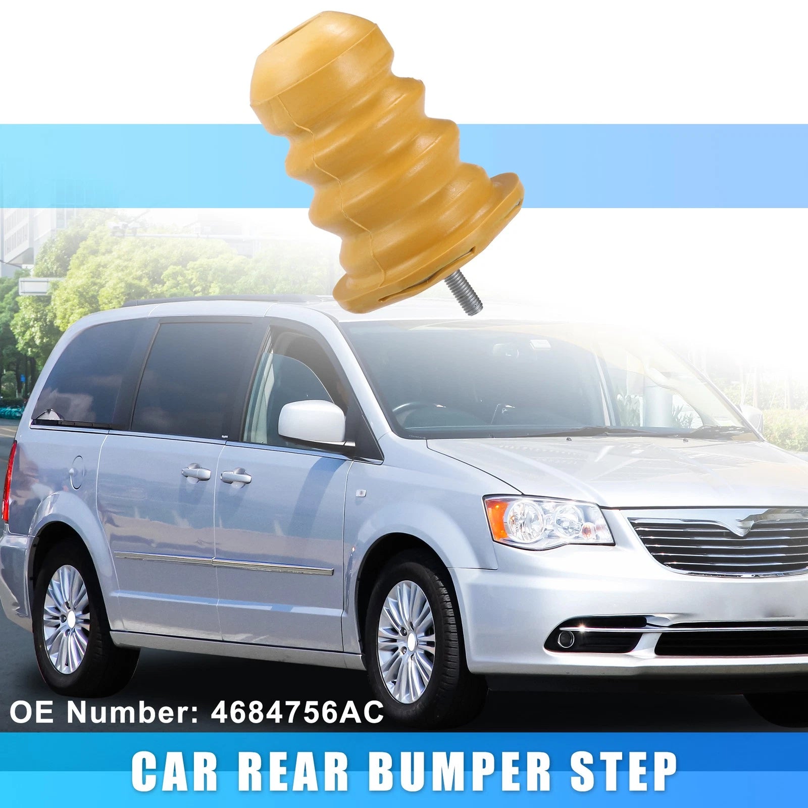 Rear Bumper Step for Chrysler Voyager, Dodge (No. 4684756AC)