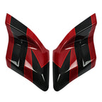 Stretched Side Cover for Harley Touring (2014–2023) - Starfire Black/Atomic Red