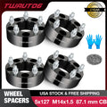 Set of 4 Wheel Spacers 2" 5x5 for Jeep Gladiator, Grand Cherokee, Dodge Durango (2011–2023)