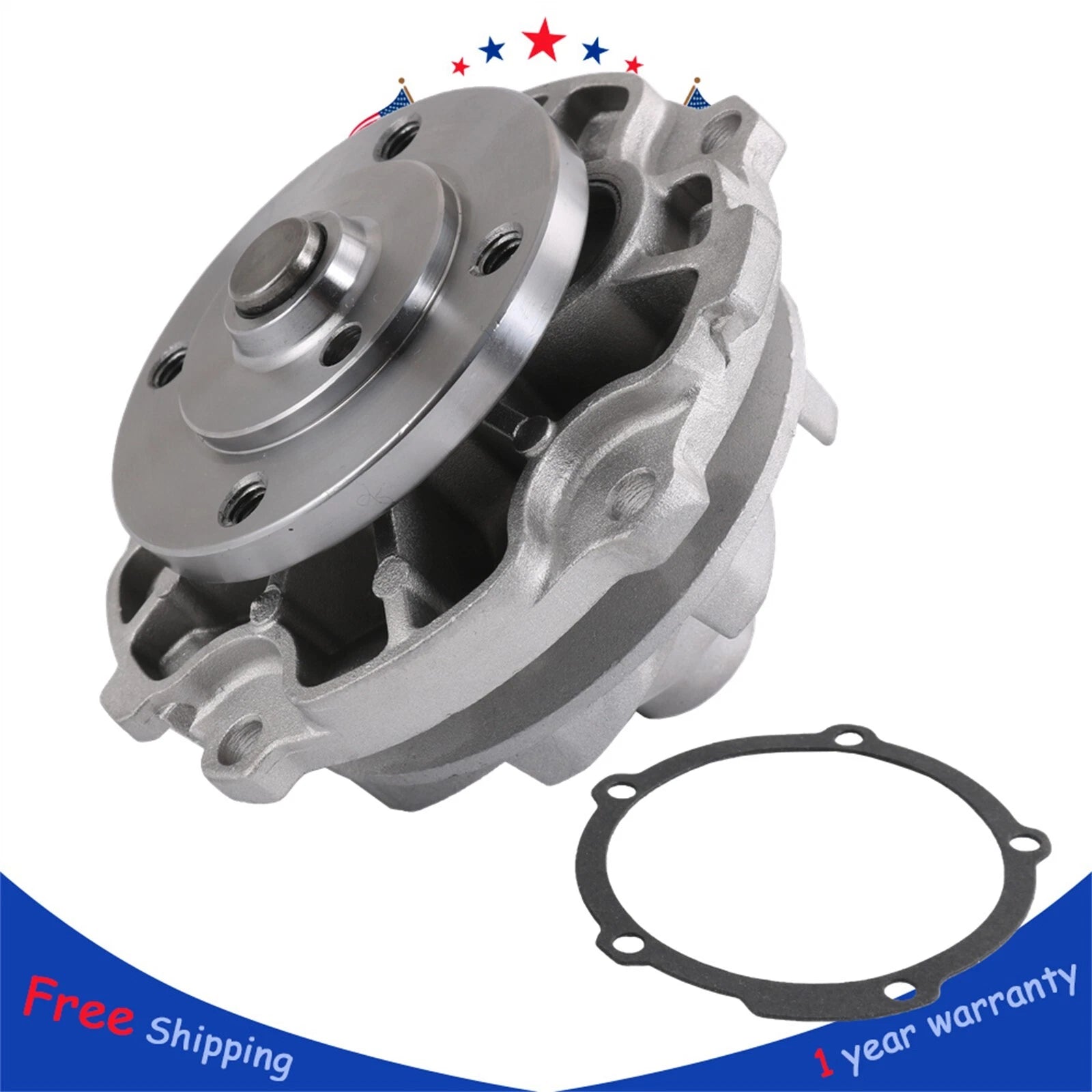 Water Pump for Buick Century, Chevy Impala, Pontiac Grand Am, Olds (1987–2005)