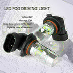 2X 9006 HB4 LED Fog Lights for Samsung (60W, 6000K White)