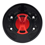 Red Fuel Gas Tank Cap Cover for BMW S1000RR, S1000R, HP2 SPORT (2010-2016)