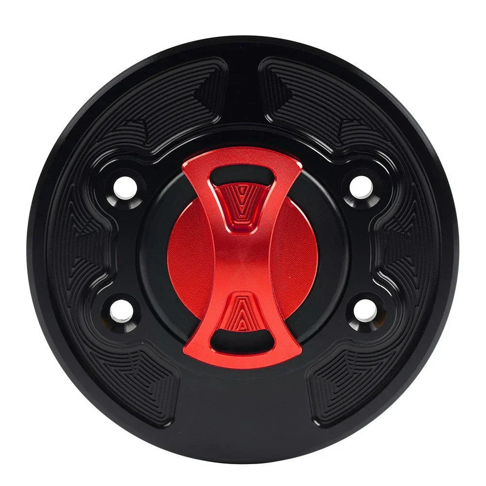 Red Fuel Gas Tank Cap Cover for BMW S1000RR, S1000R, HP2 SPORT (2010-2016)