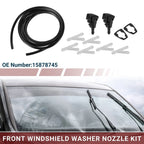 Windshield Washer Nozzle Set for GMC Envoy (2002–2009) with Hose & Connectors