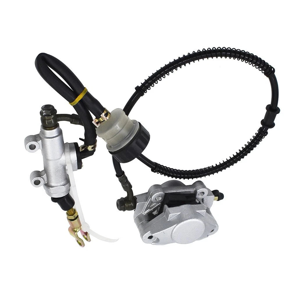 Hydraulic Rear Disc Brake Caliper System with Pads for 150cc 250cc ATV