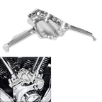 Chrome Tappet Block Accent for Harley Softail Breakout Slim (1999–2017)