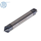 Set of 5 Carbide Chamfer Mills 3/8" 90 Degree Double End TIALN Coated