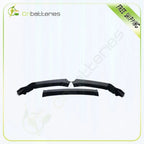 Front Bumper Lip Chin Spoiler for Honda Civic Sedan (2016–2019) - Painted Black