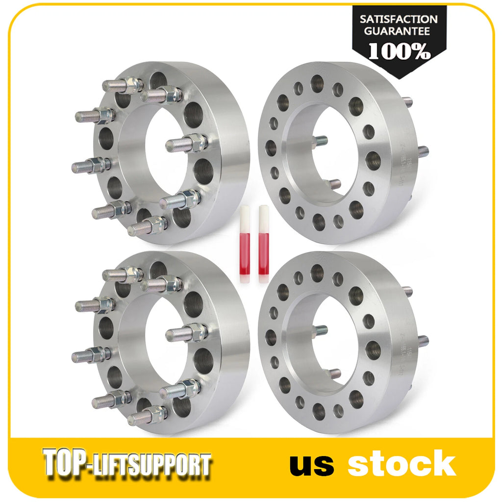 Set of 4 Wheel Spacers for Chevy Silverado 2500 HD GMC K2500 K3500