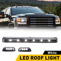 White LED Roof Top Running Cab Lights for Chevy GMC 2500/3500 (2007–Present)