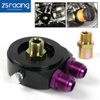 Aluminum Oil Filter Cooler Sandwich AN10 Block Adapter for