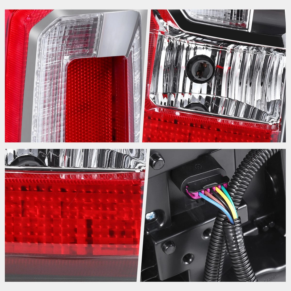 Set of 2 LED Tail Brake Lights for GMC Yukon XL (2015–2020)