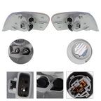 Set of 2 Headlights & Corner Lights for Toyota Corolla (1998–2000)
