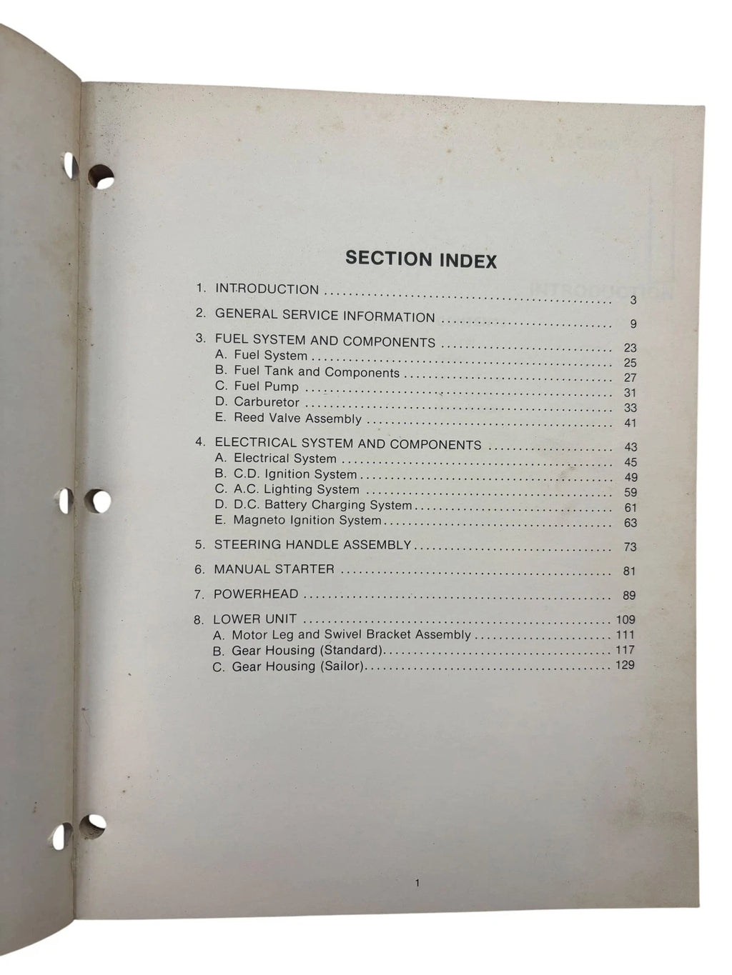 Service Manual for Chrysler Outboards OB3433, Sailor 150 (150 HP)