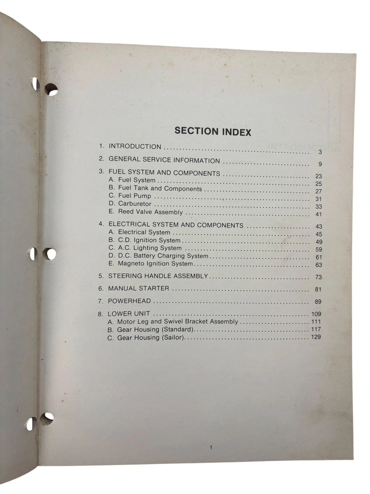 Service Manual for Chrysler Outboards OB3433, Sailor 150 (150 HP)