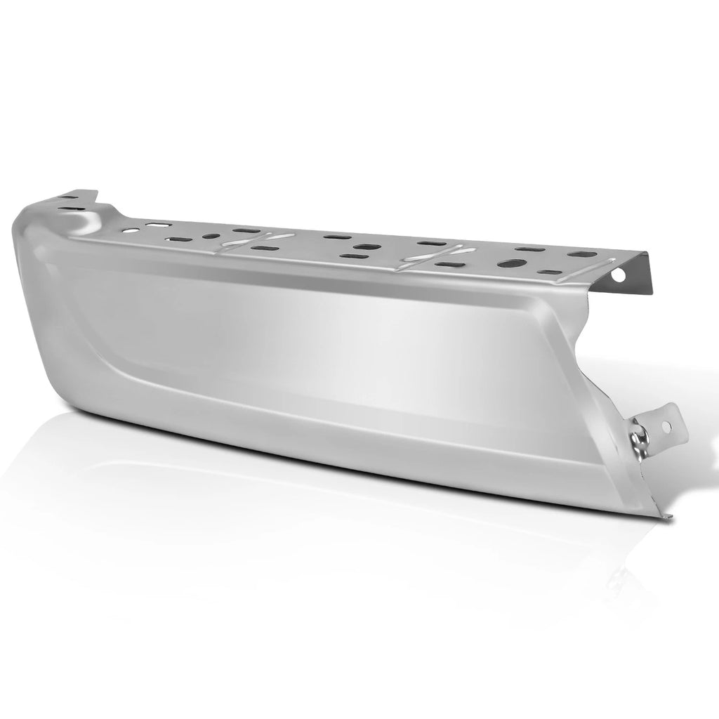 Rear Left Steel Bumper End Cap for Ford F-150 (2021–2024) Chrome