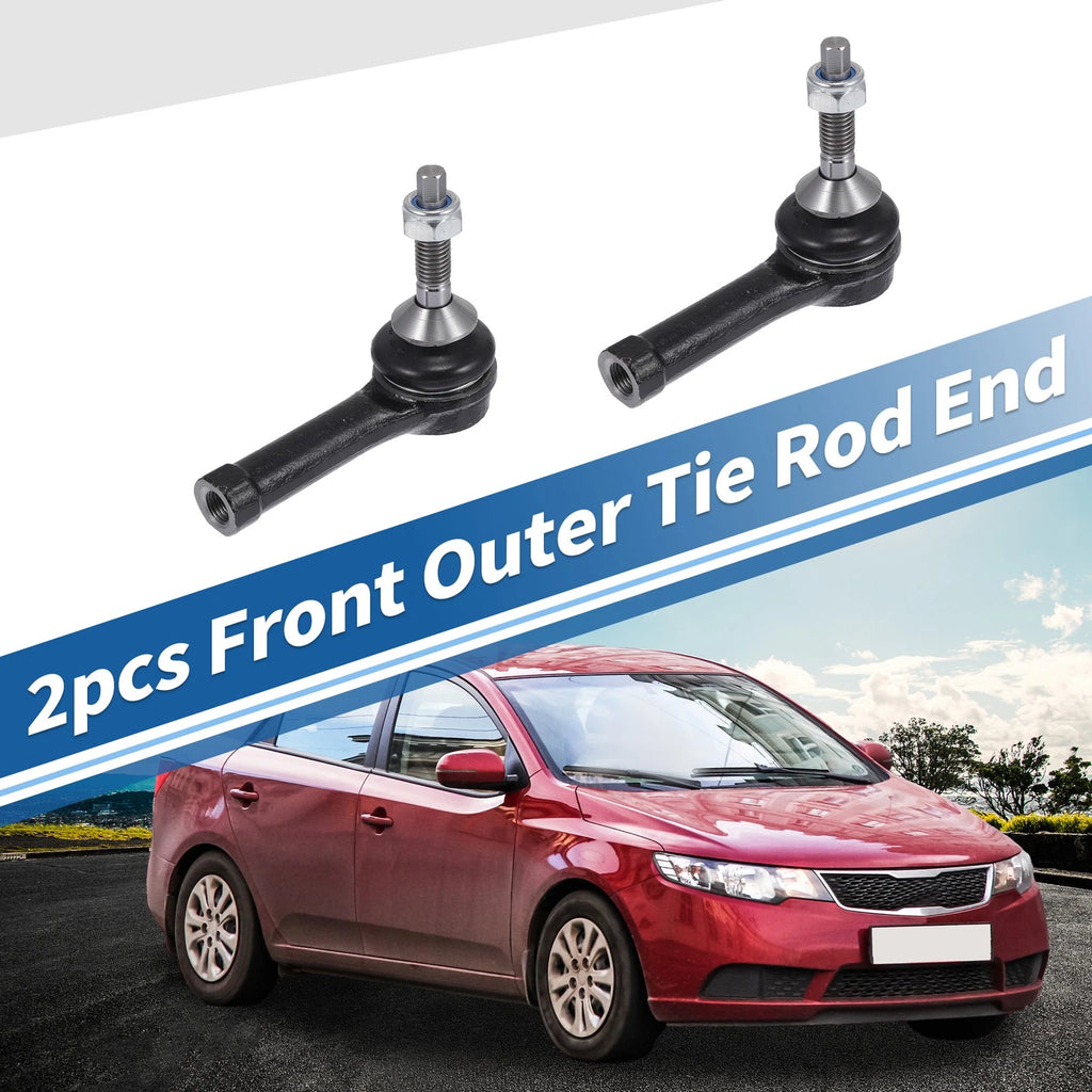 2pcs Front Outer Tie Rod End Links for Ford Explorer, Ford Flex 