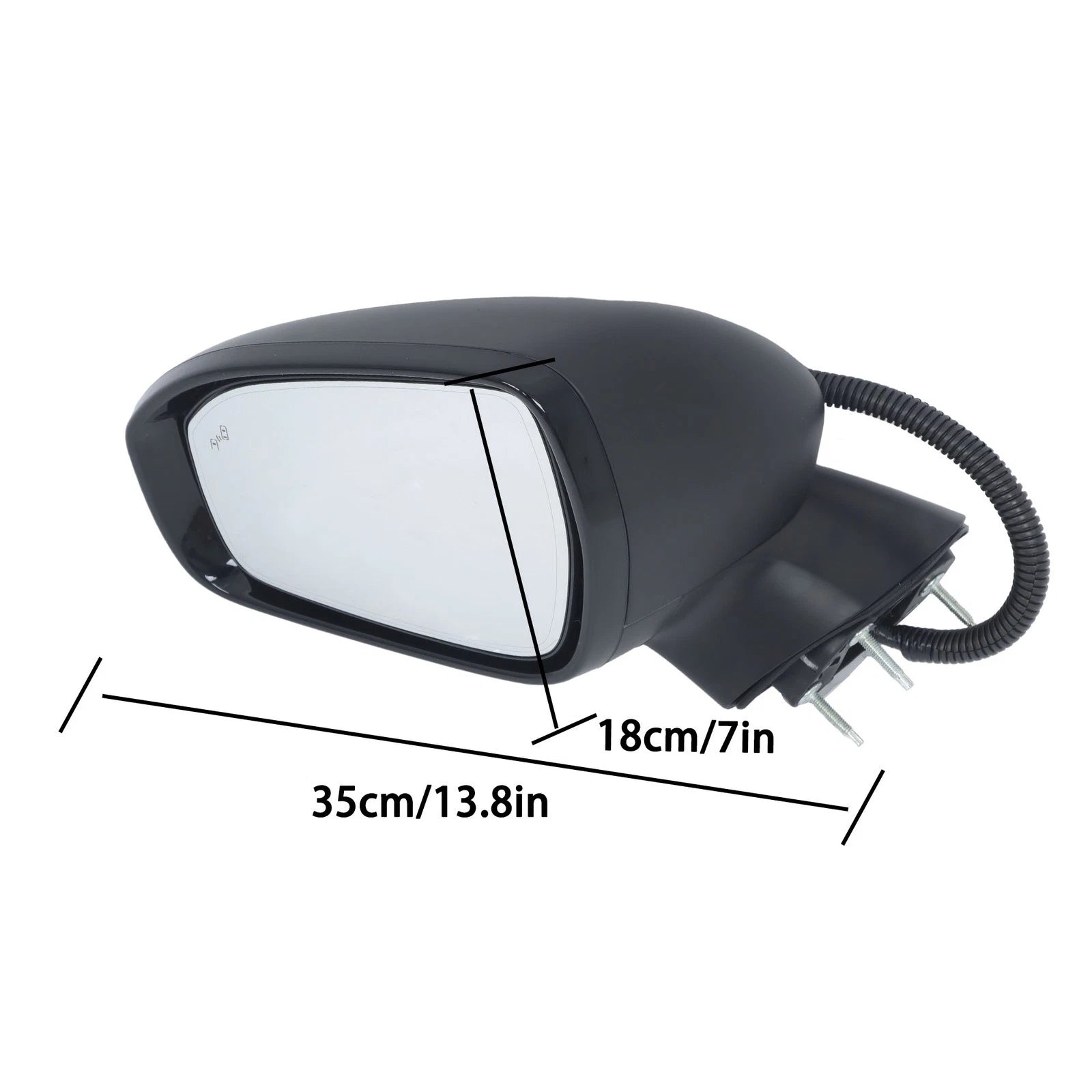 Driver Side Mirror for Ford Fusion (2018) JS7Z17683DA-PFM, Memory, LH