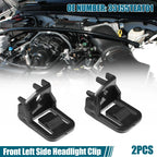 2 x Front Left Headlight Clips for Honda Civic (2016-2020)