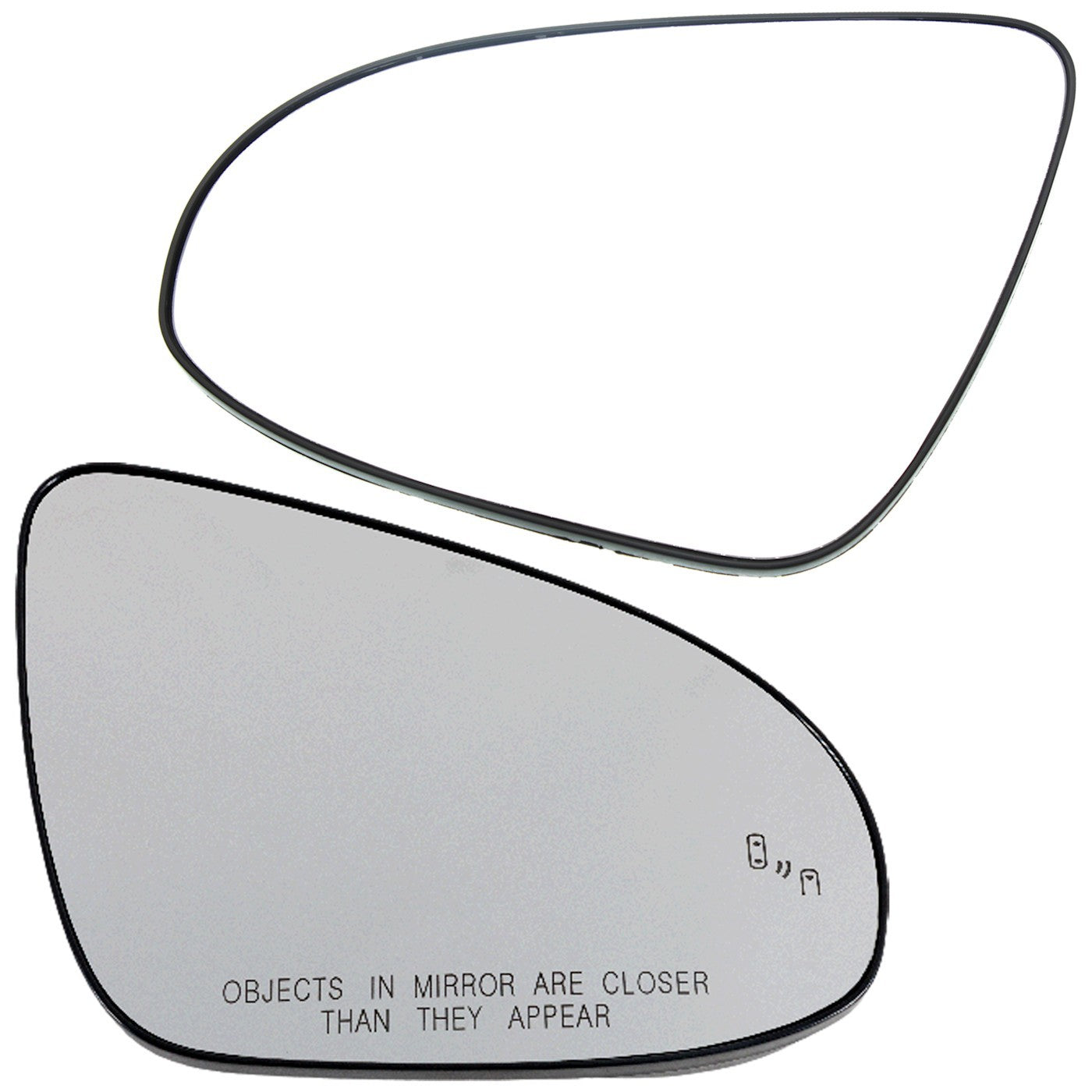 Heated Mirror Glass Set of 2 for Driver & Passenger Side