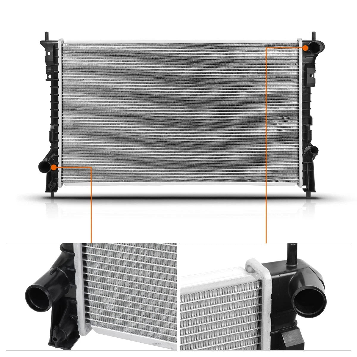 Aluminum Core Radiator DPI-2937 for Lincoln MKS/MKX/MKT (2007–2016)