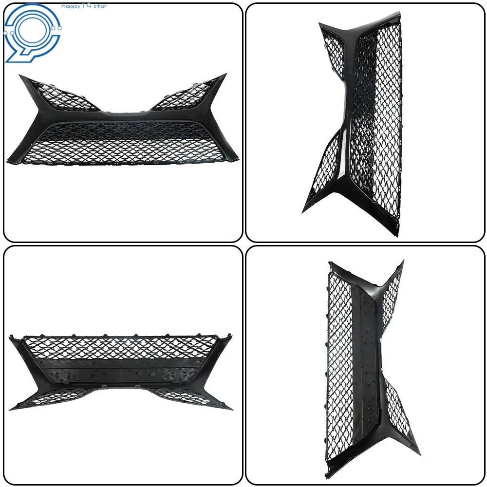 Lower Front Bumper Sport Grill for Toyota Camry SE XSE (2018–2020) Gloss Black