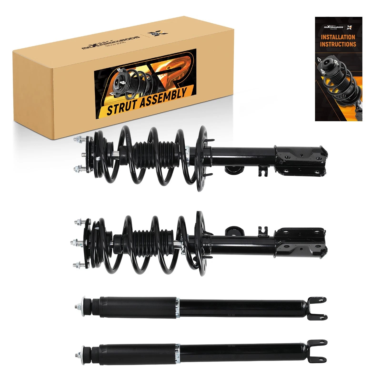 Complete Struts Coil Spring Set for Ford Explorer (2011–2013) AWD 272620