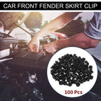 Set of 100 Front Fender Skirt Clips for Honda CR-V (1997–2020), CR-Z (2011–2016)