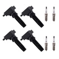 Set of 4 Ignition Coils & Spark Plugs for Ford Bronco Explorer (2020–2022)