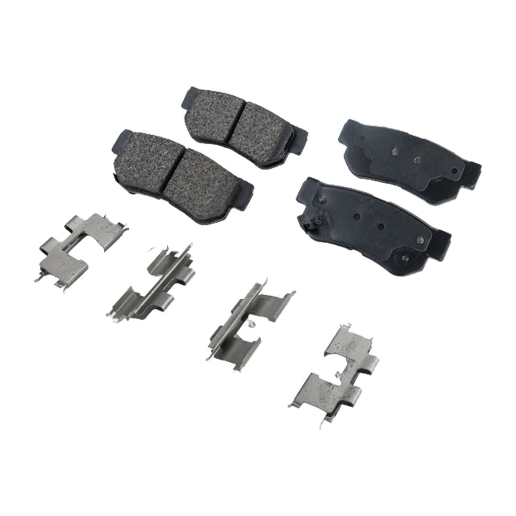 Brake Pad Set for Hyundai Elantra (2007–2009) Front and Rear
