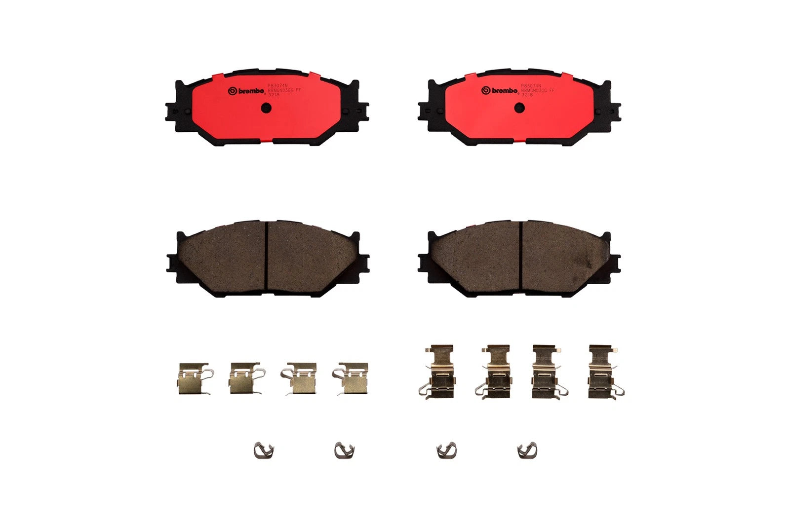 Brembo P83074N Front Disc Brake Pad for Lexus IS250 (2006–2013)