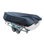 Waterproof Boat Cover for 17-19' Trailers (Marine Grade Polyester 600D)
