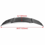 Carbon Fiber Rear Spoiler for Universal Fit
