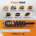 Front Strut Shock Absorber Kit for Polaris Ranger 500 (1999-2005)
