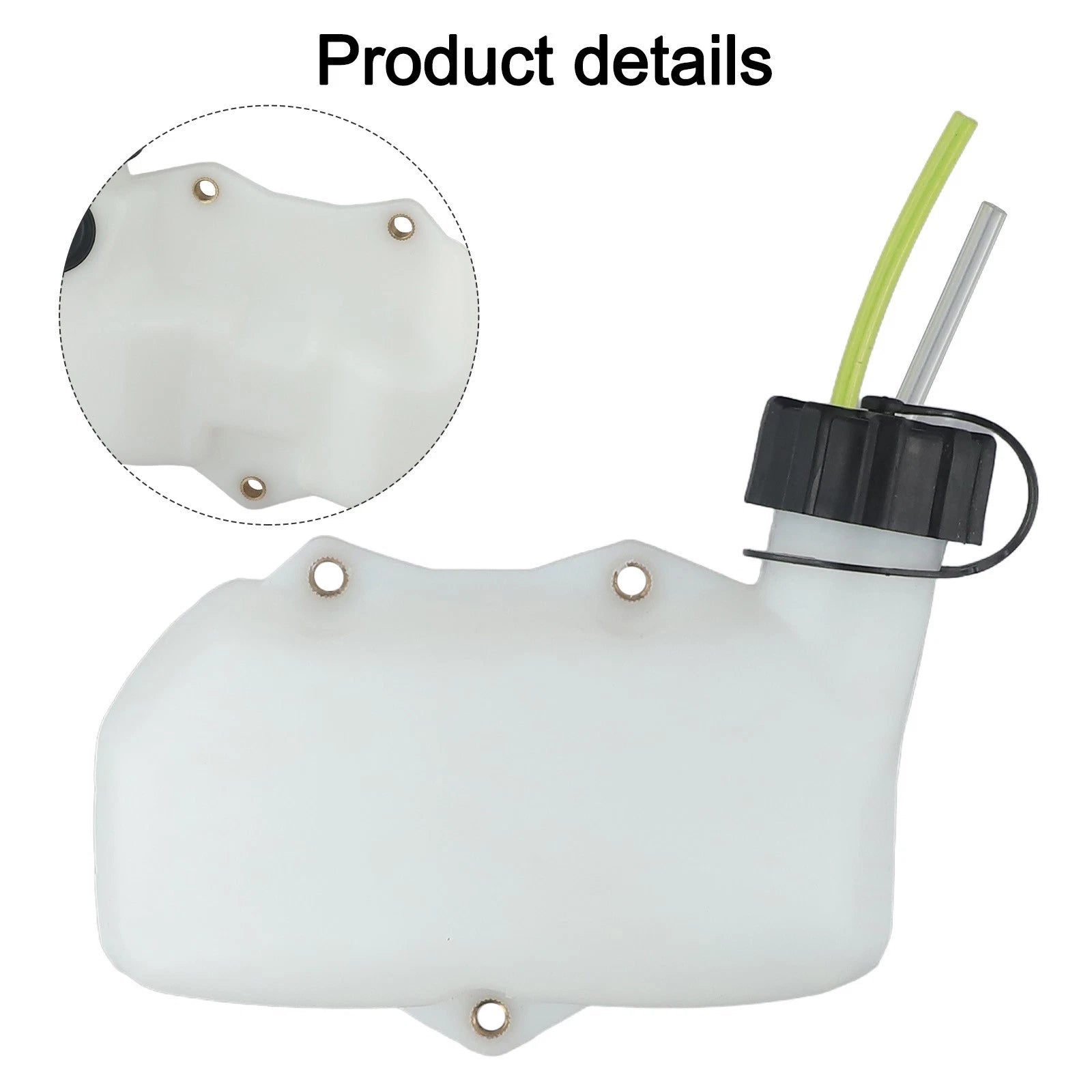 Fuel Tank for - Plastic White Replacement