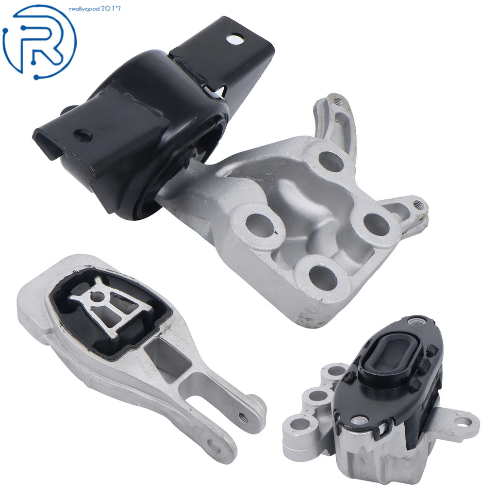 3X Motor & Trans Mount Kit for Buick Encore (2013–2015) 1.4L AWD FWD